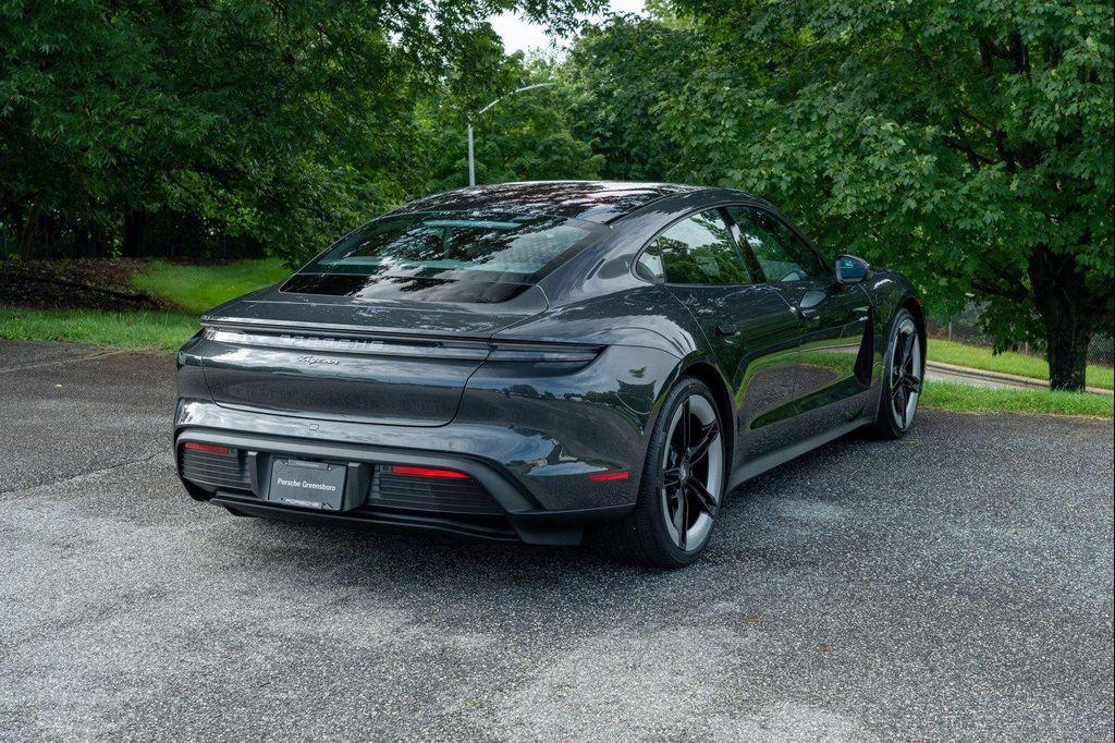 new 2025 Porsche Taycan car, priced at $126,875