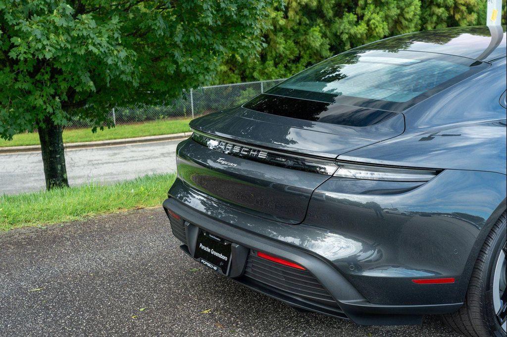new 2025 Porsche Taycan car, priced at $126,875