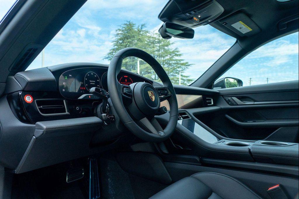 new 2025 Porsche Taycan car, priced at $126,875