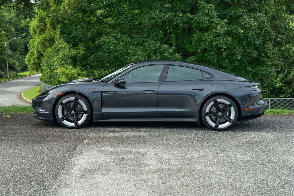 new 2025 Porsche Taycan car, priced at $126,875