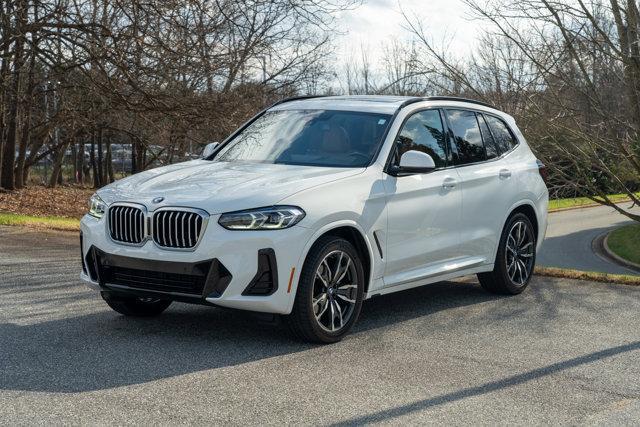 used 2022 BMW X3 car, priced at $37,442