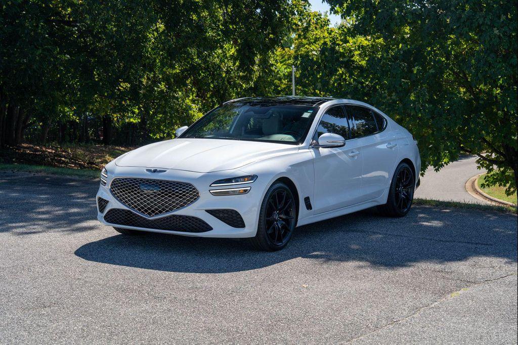used 2022 Genesis G70 car, priced at $29,990