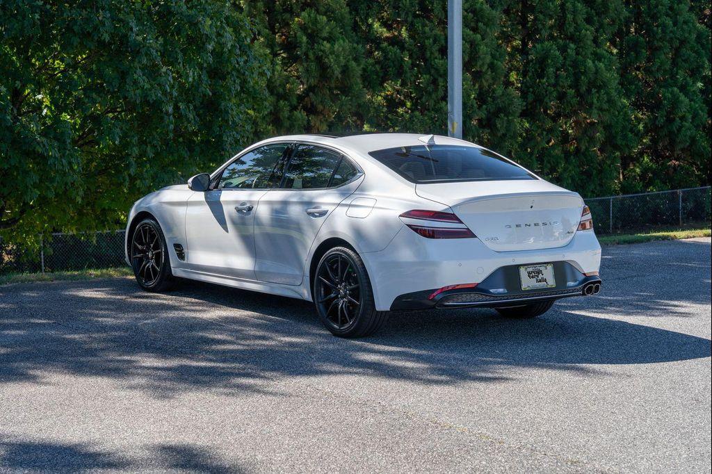 used 2022 Genesis G70 car, priced at $29,990