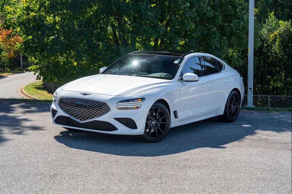 used 2022 Genesis G70 car, priced at $29,990
