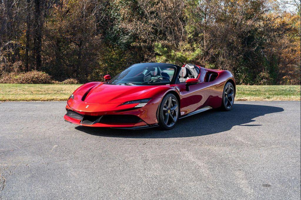 used 2024 Ferrari SF90 Spider car, priced at $639,800