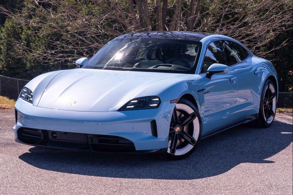 new 2025 Porsche Taycan car, priced at $177,515