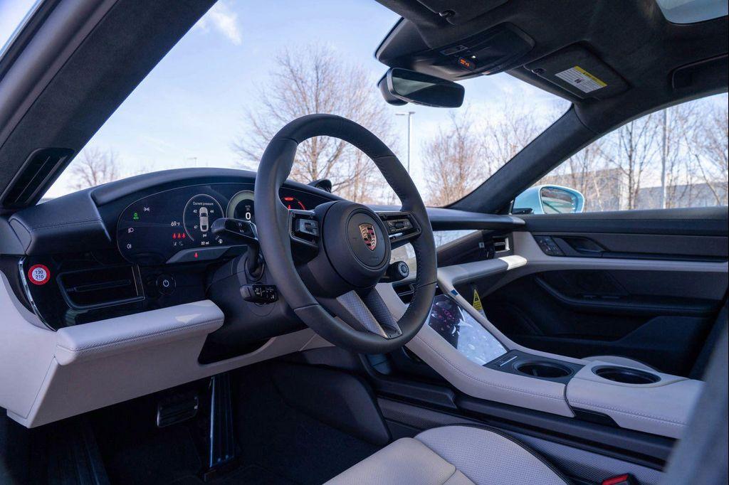 new 2025 Porsche Taycan car, priced at $177,515