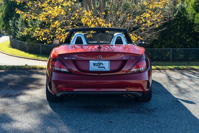 used 2018 Mercedes-Benz AMG SLC 43 car, priced at $42,990