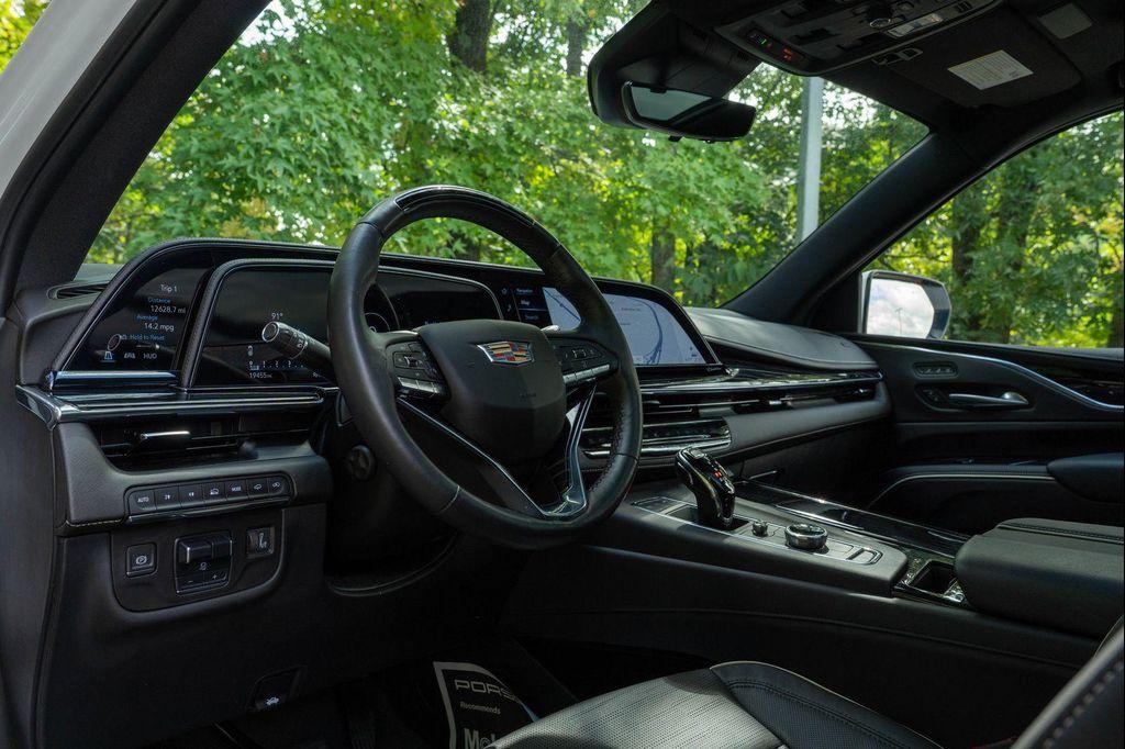 used 2023 Cadillac Escalade ESV car, priced at $79,850
