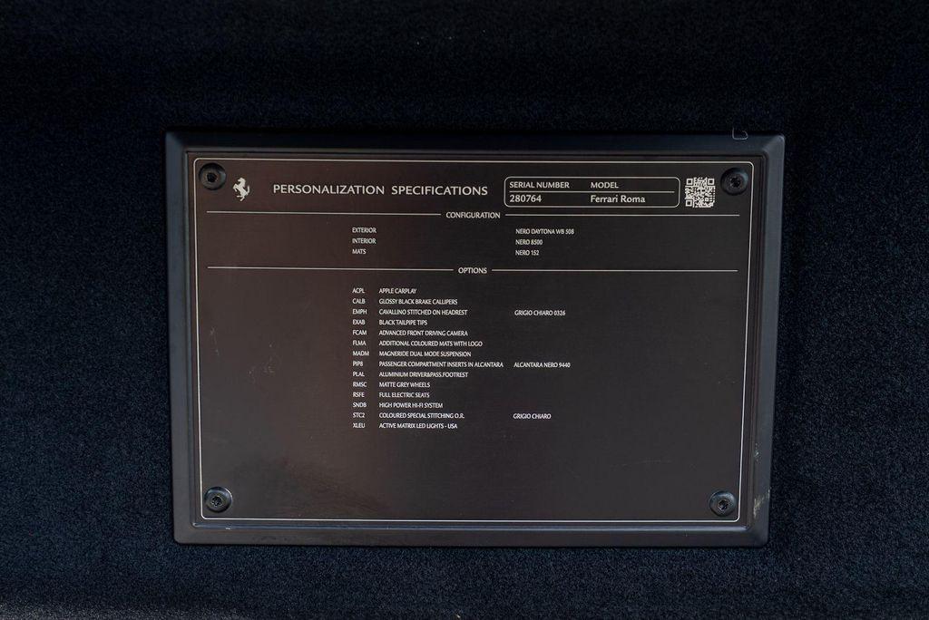 used 2022 Ferrari Roma car, priced at $211,686