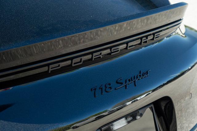 used 2023 Porsche 718 Spyder car, priced at $139,992