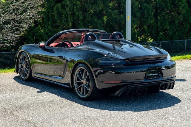 used 2023 Porsche 718 Spyder car, priced at $139,992
