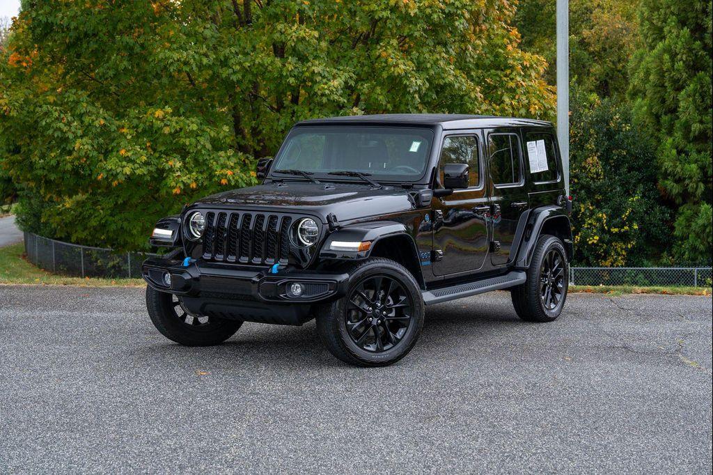 used 2021 Jeep Wrangler Unlimited 4xe car, priced at $36,499