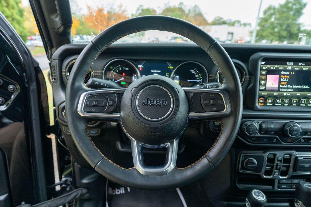 used 2021 Jeep Wrangler Unlimited 4xe car, priced at $36,499