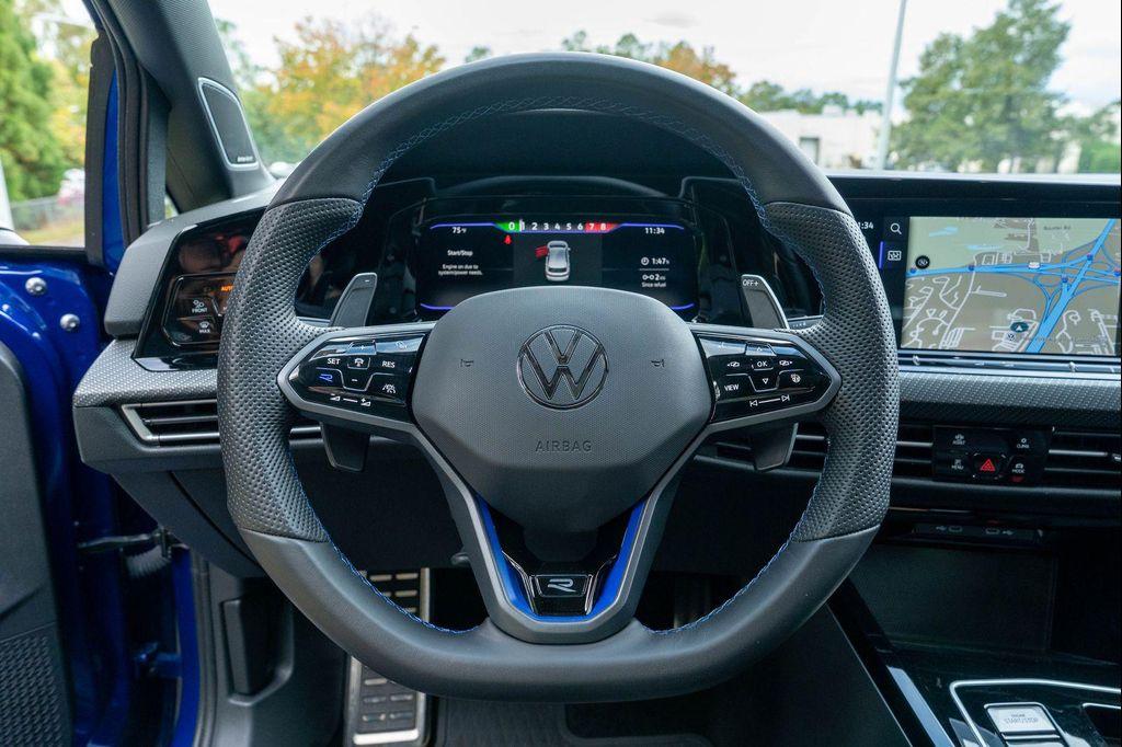 used 2024 Volkswagen Golf R car, priced at $47,554