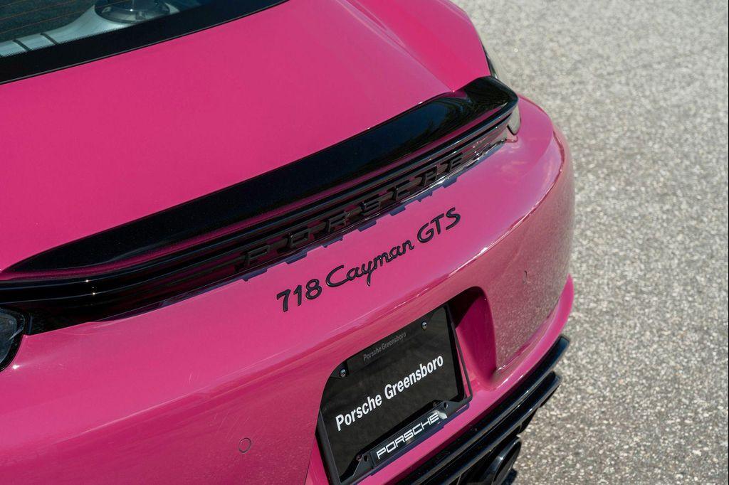 used 2025 Porsche 718 Cayman car, priced at $124,992