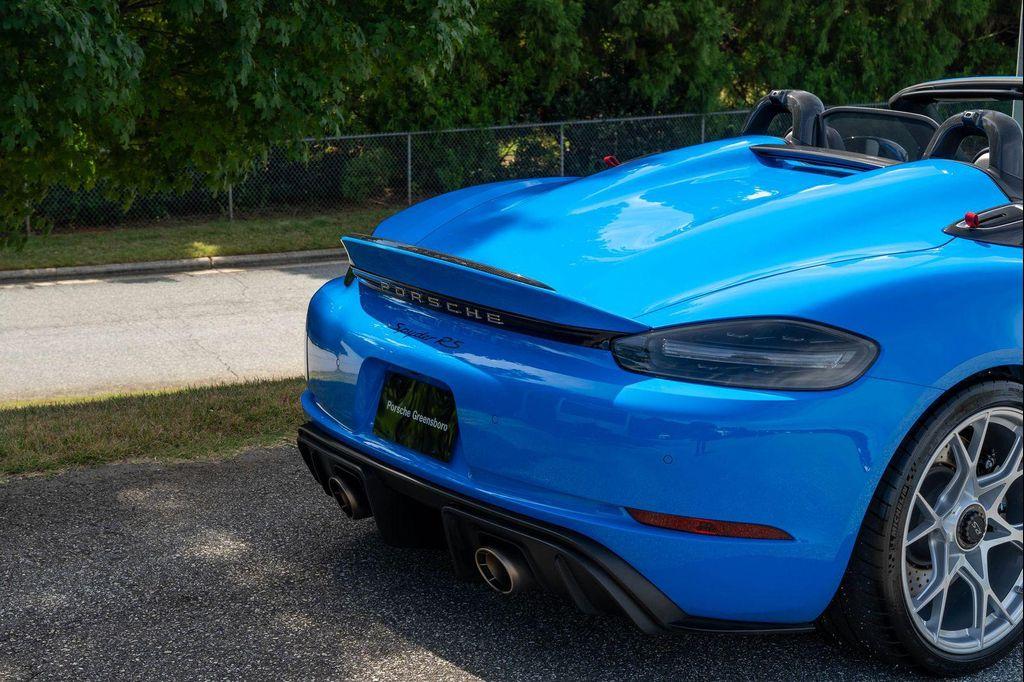 used 2025 Porsche 718 Spyder car, priced at $222,718
