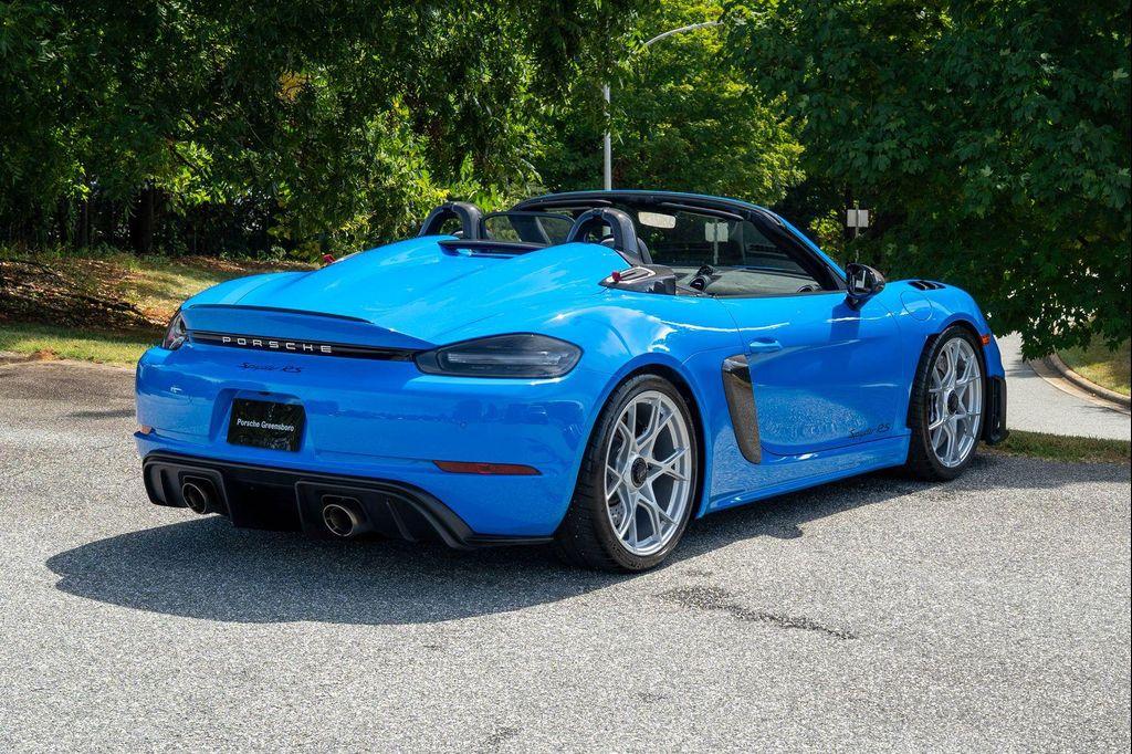 used 2025 Porsche 718 Spyder car, priced at $222,718