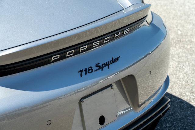 used 2023 Porsche 718 Spyder car, priced at $138,992