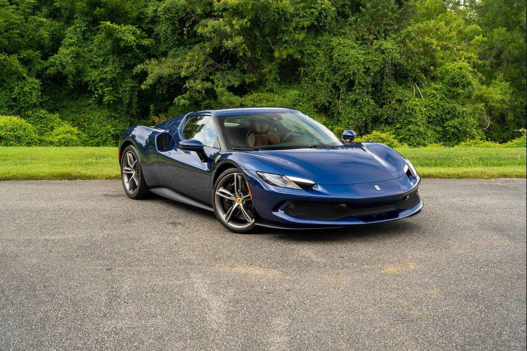 used 2023 Ferrari 296 GTB car, priced at $369,296