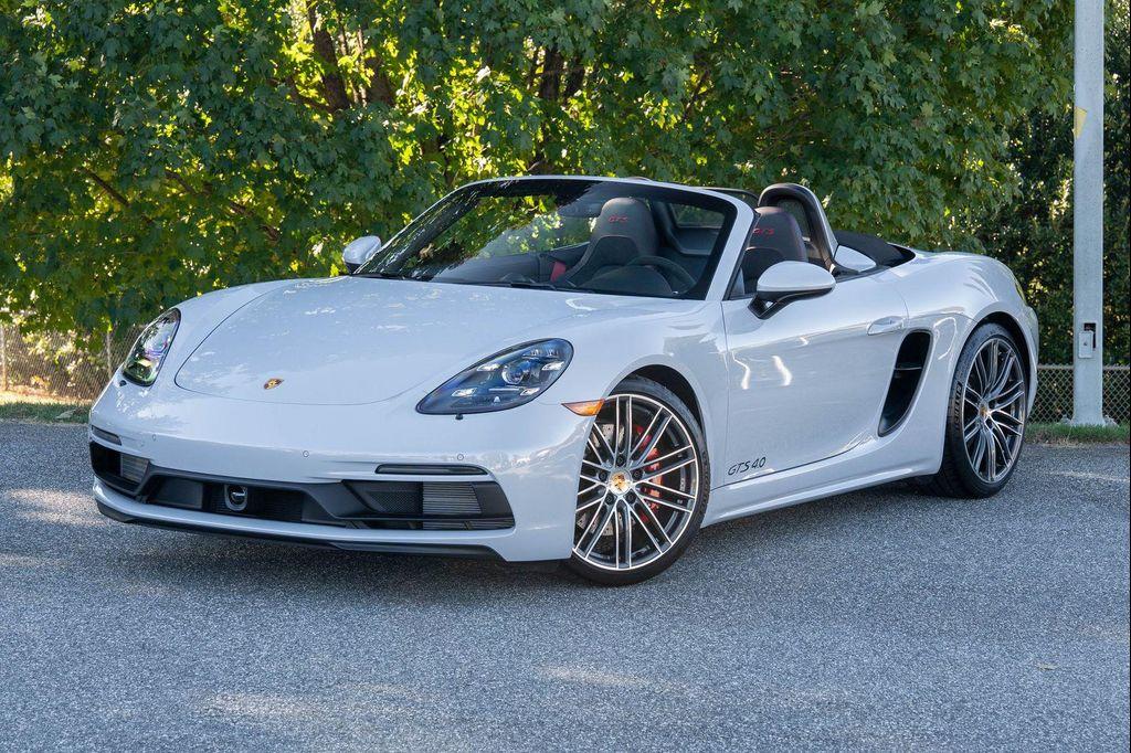 new 2025 Porsche 718 Boxster car, priced at $130,825