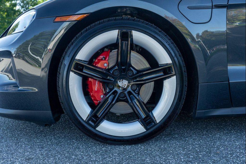 new 2025 Porsche Taycan car, priced at $146,545
