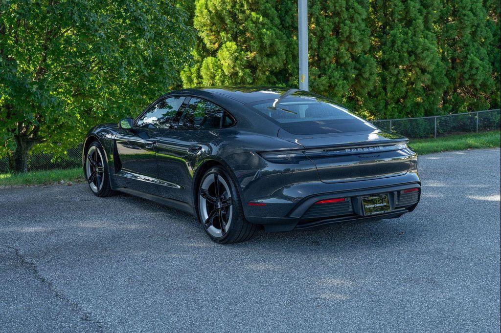 new 2025 Porsche Taycan car, priced at $146,545