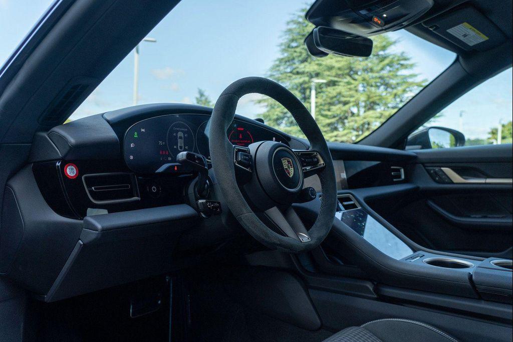 new 2025 Porsche Taycan car, priced at $146,545