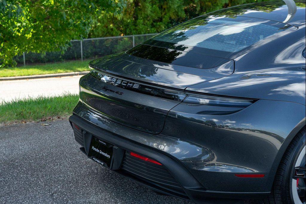 new 2025 Porsche Taycan car, priced at $146,545