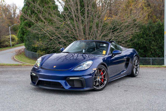 used 2021 Porsche 718 Spyder car, priced at $129,992