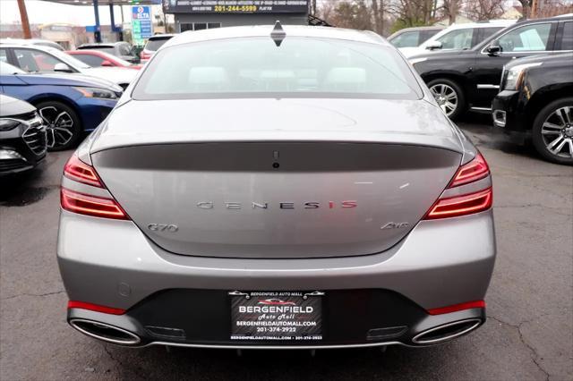 used 2024 Genesis G70 car, priced at $32,995