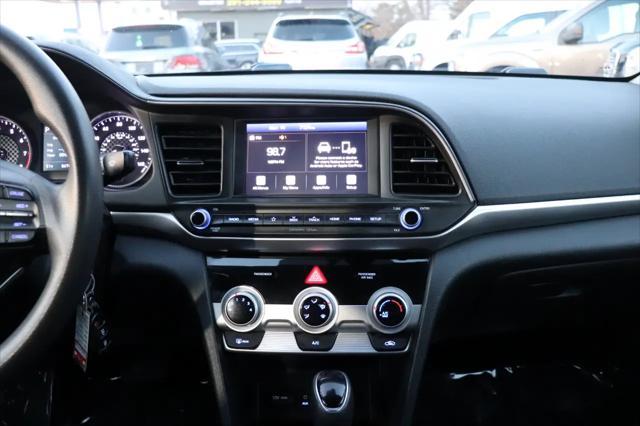 used 2019 Hyundai Elantra car, priced at $10,995