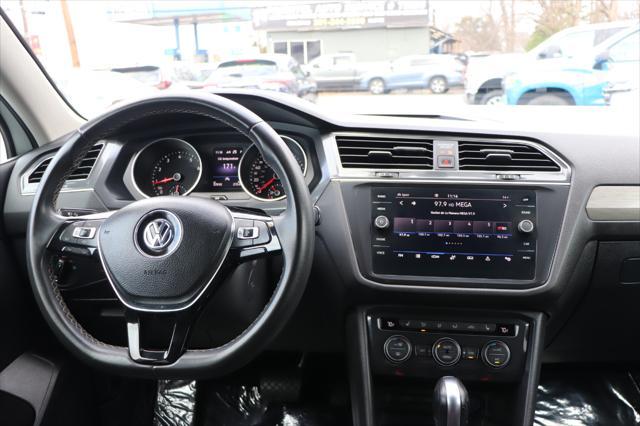 used 2021 Volkswagen Tiguan car, priced at $18,495