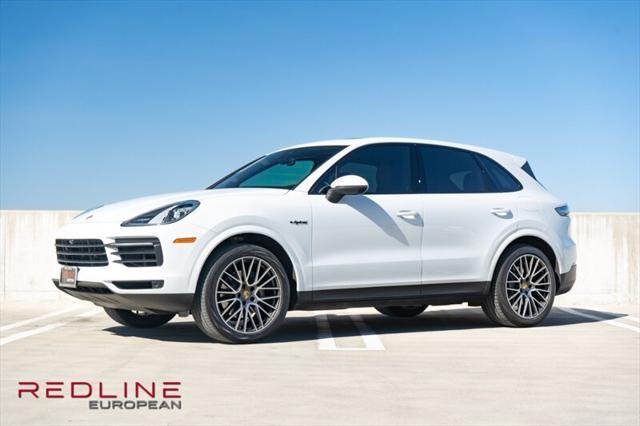 used 2021 Porsche Cayenne E-Hybrid car, priced at $55,888