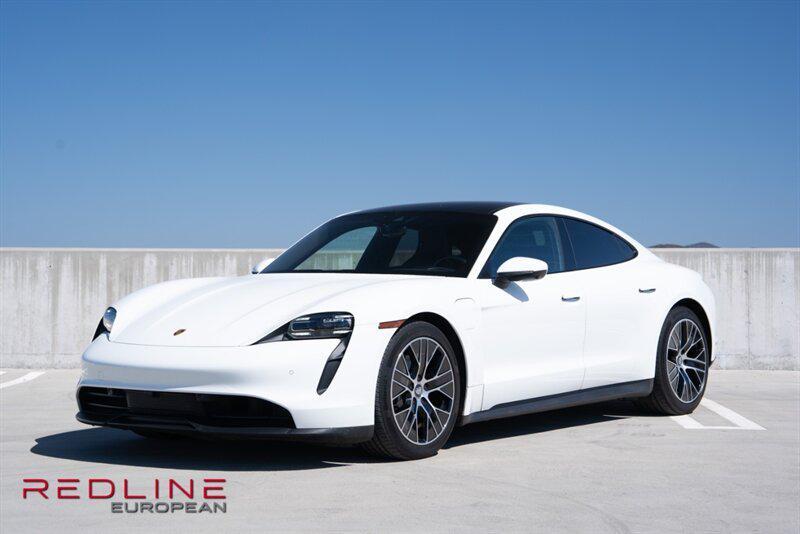 used 2021 Porsche Taycan car, priced at $59,888