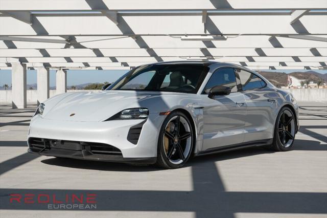 used 2021 Porsche Taycan car, priced at $118,888