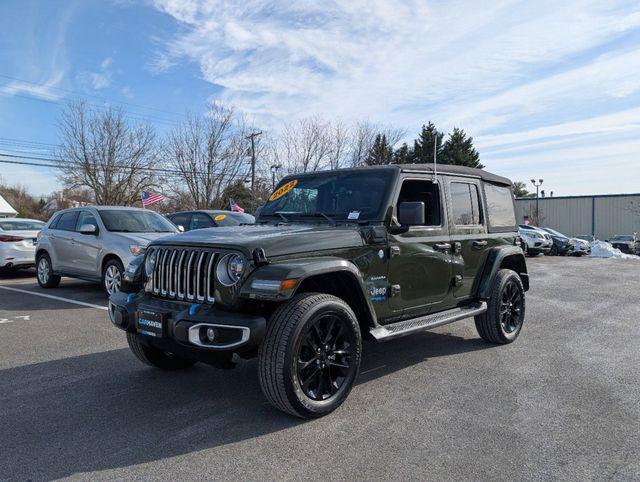 used 2022 Jeep Wrangler Unlimited 4xe car, priced at $32,495