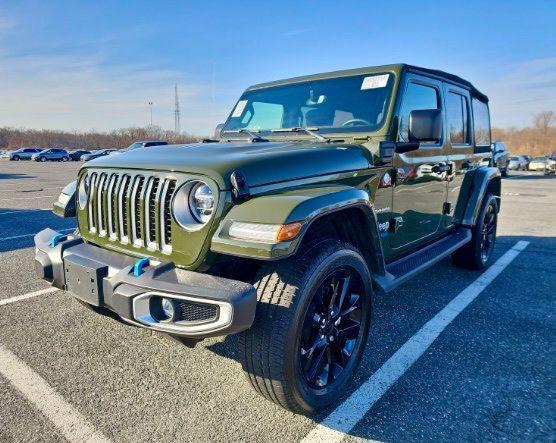 used 2022 Jeep Wrangler Unlimited 4xe car, priced at $32,970