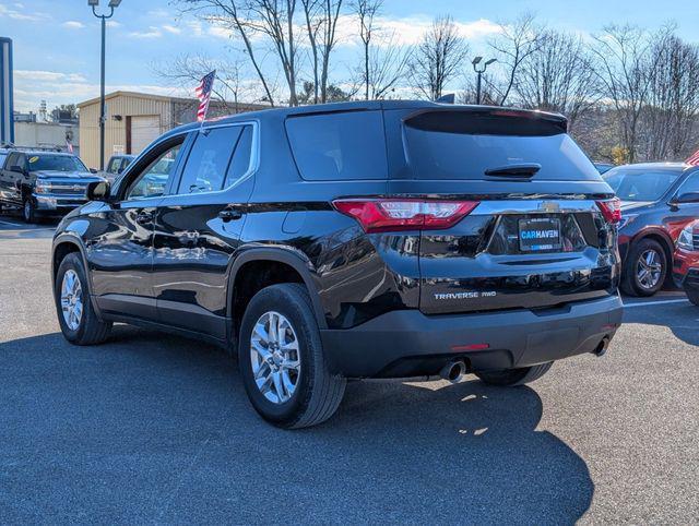 used 2021 Chevrolet Traverse car, priced at $19,974