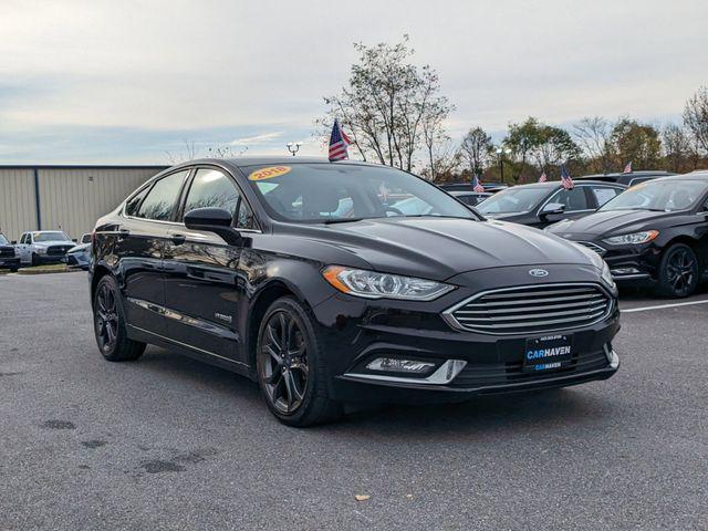 used 2018 Ford Fusion Hybrid car, priced at $11,997