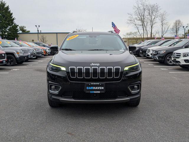 used 2021 Jeep Cherokee car, priced at $21,999
