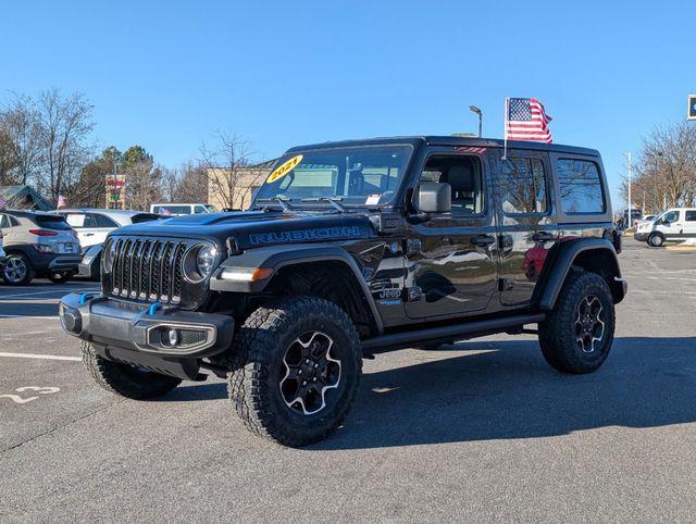 used 2021 Jeep Wrangler Unlimited 4xe car, priced at $29,744