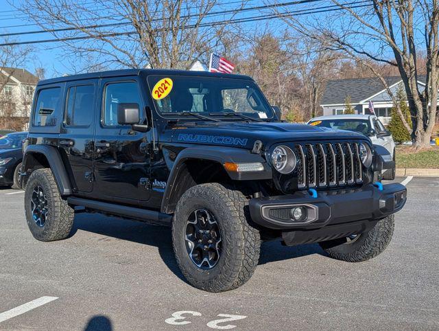 used 2021 Jeep Wrangler Unlimited 4xe car, priced at $29,744