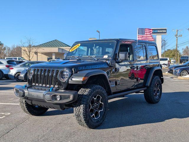 used 2021 Jeep Wrangler Unlimited 4xe car, priced at $29,744