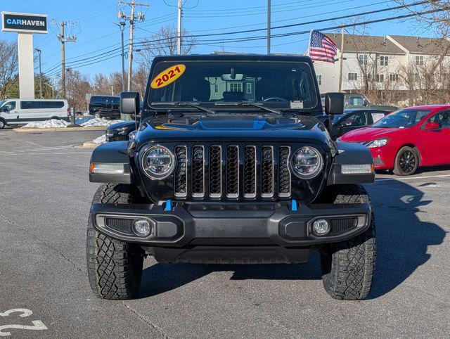 used 2021 Jeep Wrangler Unlimited 4xe car, priced at $29,744