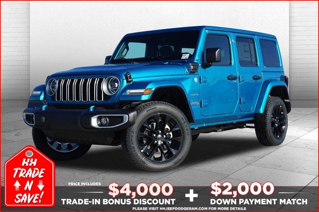 new 2024 Jeep Wrangler 4xe car, priced at $57,105
