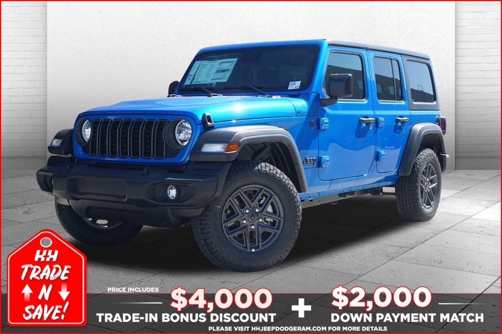 new 2024 Jeep Wrangler car, priced at $43,435