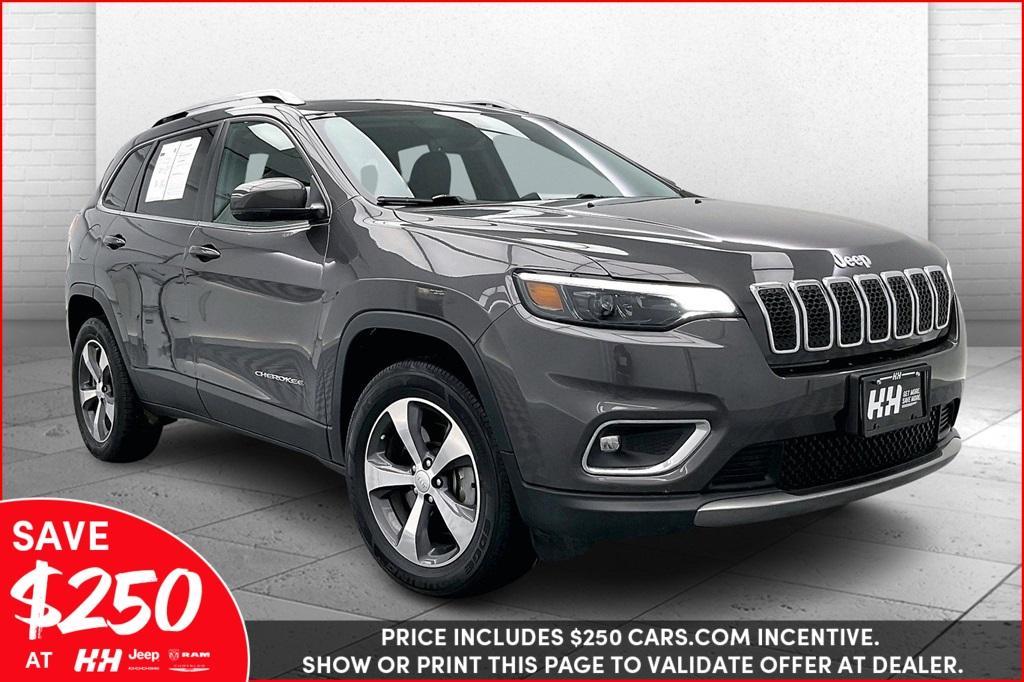 used 2020 Jeep Cherokee car, priced at $21,340