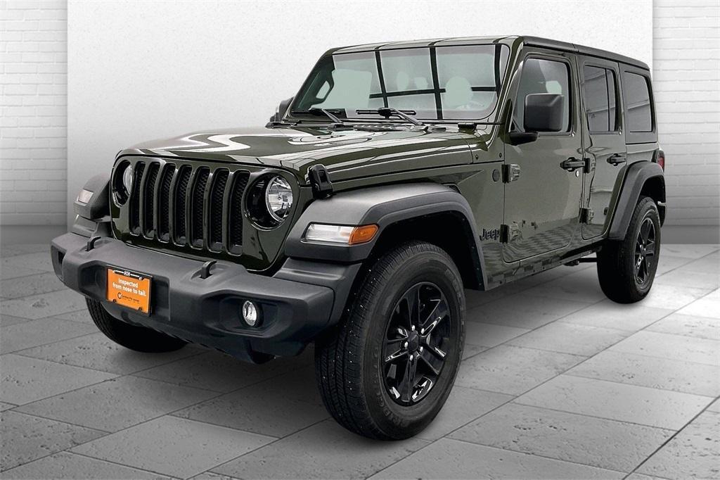 used 2022 Jeep Wrangler Unlimited car, priced at $35,685