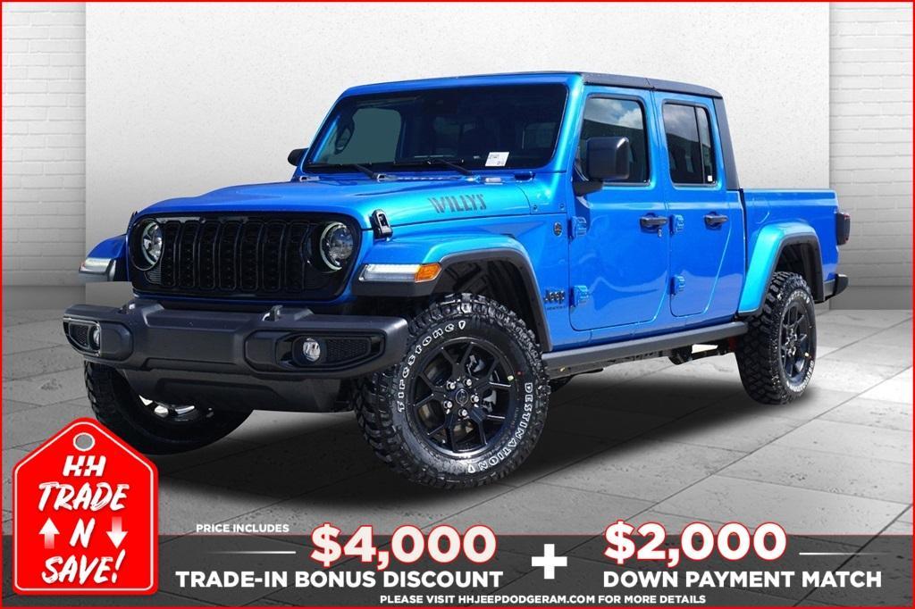 new 2024 Jeep Gladiator car, priced at $47,670